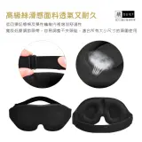 眼罩布料與記憶綿結構縮圖